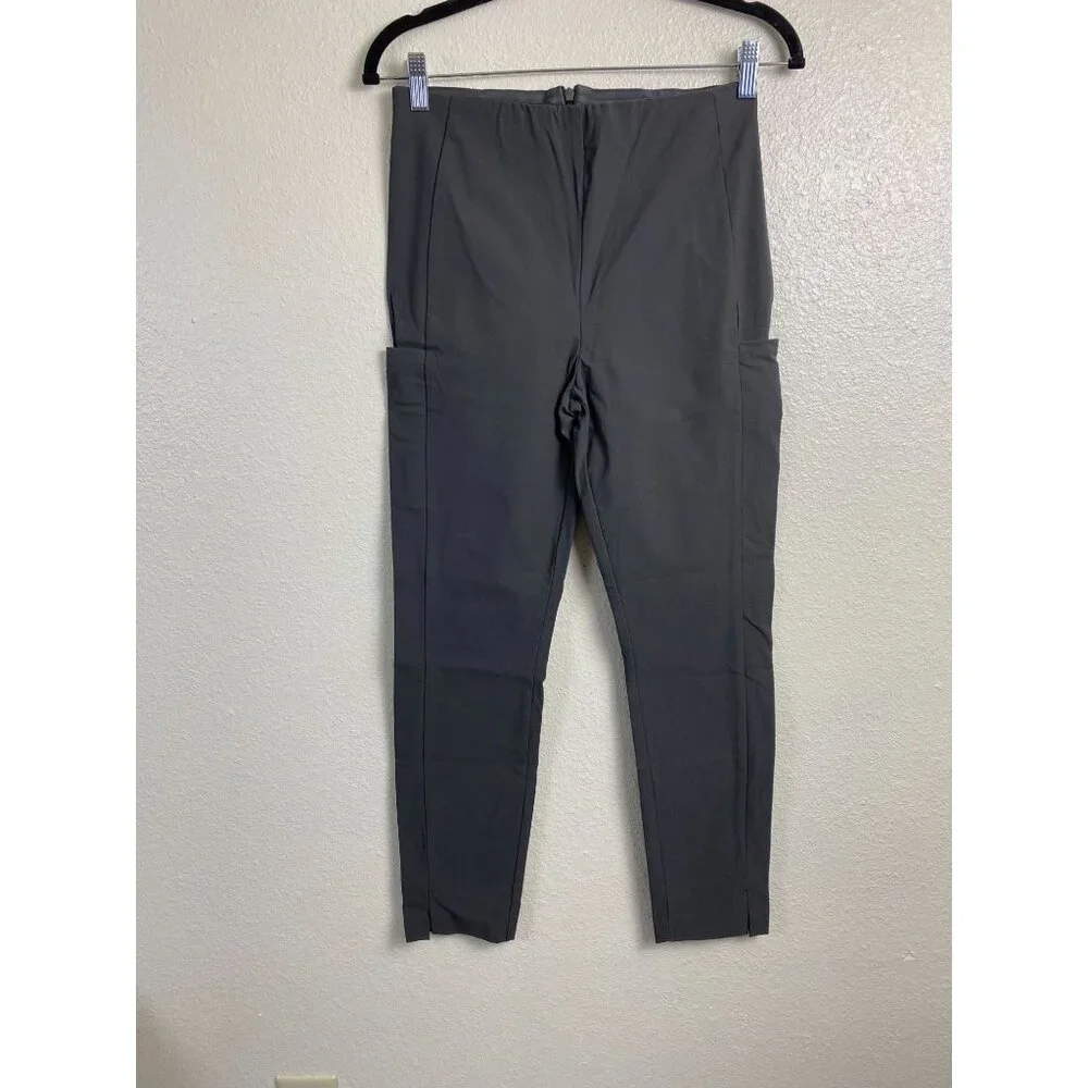 Athleta Wander Slim Pant Gray High-Waist Womens Pants‎ size Side Pockets